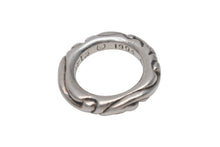 画像をギャラリービューアに読み込む, CHROME HEARTS クロムハーツ スクロールバンドリング 重量約8.7g サイズ9号 1994/.925刻印 シルバー925 美品 中古 4c076114