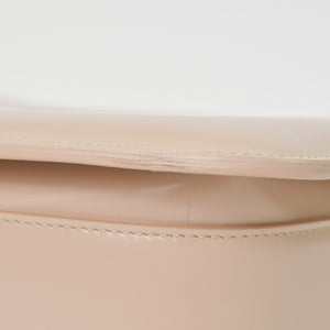 極美品 BOTTEGA VENETA ボッテガヴェネタ マリー ショルダーバッグ 578344 ナッパレザー ベージュ ゴールド金具 中古 4a007869