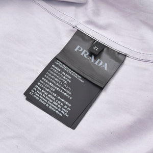 Like new product PRADA 19FW Poplin Bowling Shirt Short Sleeve Shirt Purple Red Multicolor Used 4a007916