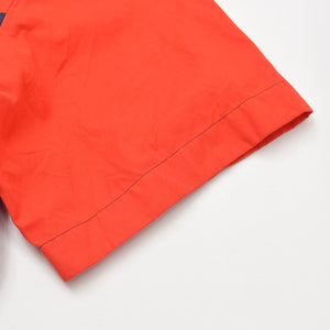 Like new product PRADA 19FW Poplin Bowling Shirt Short Sleeve Shirt Purple Red Multicolor Used 4a007916