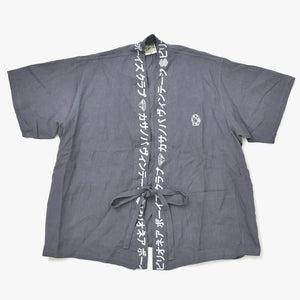 New and unused BILLIONAIRE BOYS CLUB Casanova Boys Club Japanese style kimono O/S size Gray Used 4a007982