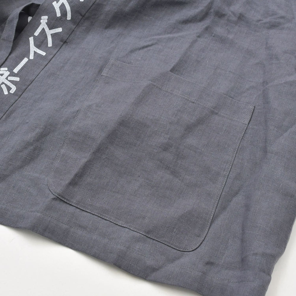 新品未使用 BILLIONAIRE BOYS CLUB カサノバボーイズクラブ 和風キモノ O/Sサイズ グレー 4a007982