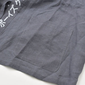 New and unused BILLIONAIRE BOYS CLUB Casanova Boys Club Japanese style kimono O/S size Gray Used 4a007982