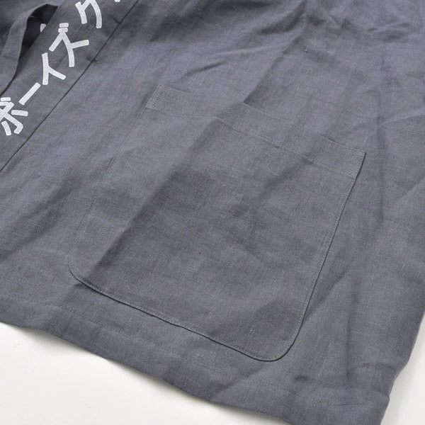 New and unused BILLIONAIRE BOYS CLUB Casanova Boys Club Japanese style kimono O/S size Gray Used 4a007982