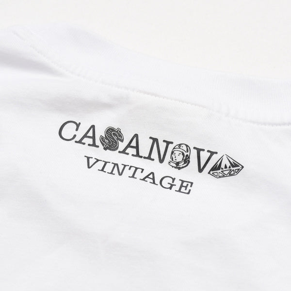 New and unused BILLIONAIRE BOYS CLUB Casanova Boys Club T-shirt S size White Used 4a008049