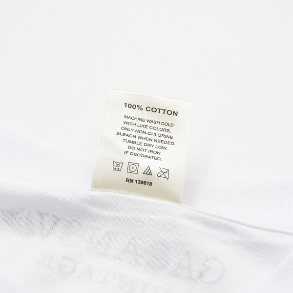 New and unused BILLIONAIRE BOYS CLUB Casanova Boys Club T-shirt XXL size White Used 4a008080