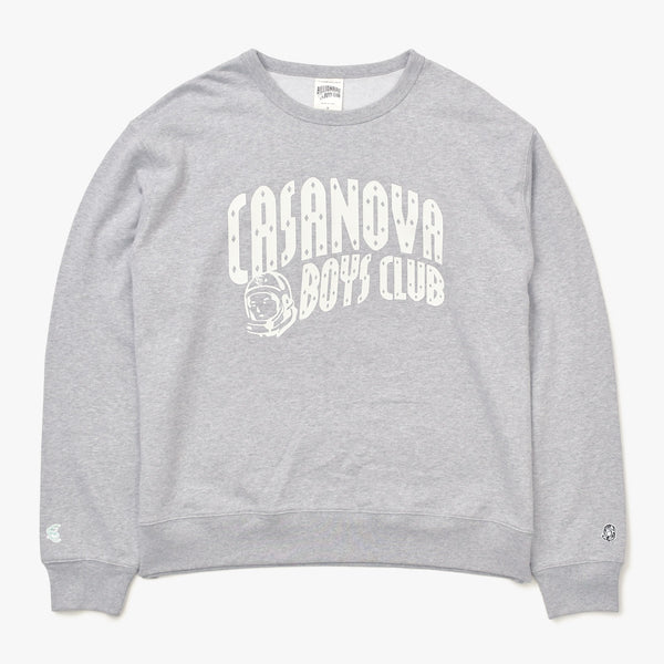 New and unused item BILLIONAIRE BOYS CLUB Casanova Boys Club Gray White Sweatshirt Crew Neck Trainer XL Size Used 4a008104