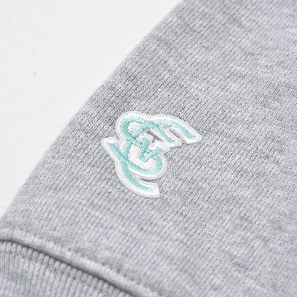 【XLサイズ】新品未使用品 BILLIONAIRE BOYS CLUB カサノバボーイズクラブ グレー ホワイト トレーナー クルーネックトレーナー 4a008104