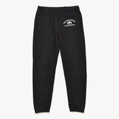 極美品 CHROME HEARTS クロムハーツ SAILIN Y NOT SWEAT PANTS トリプルクロス セメタリークロス スクロールラベル Mサイズ ブラック 中古 4a008133