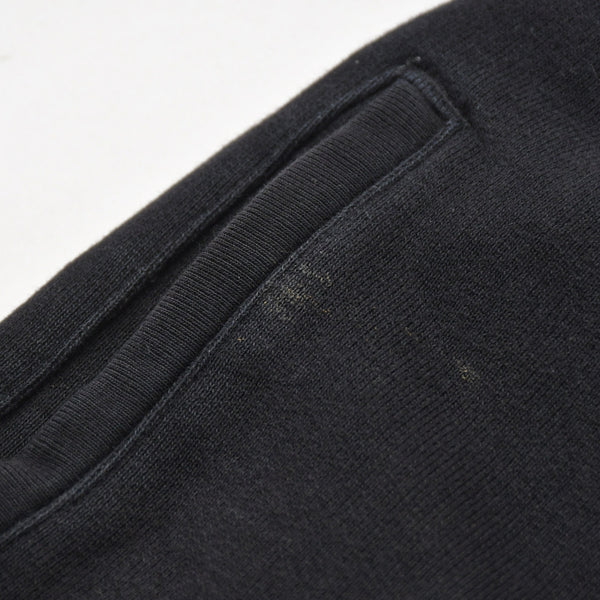 極美品 CHROME HEARTS クロムハーツ SAILIN Y NOT SWEAT PANTS トリプルクロス セメタリークロス スクロールラベル Mサイズ ブラック 中古 4a008133