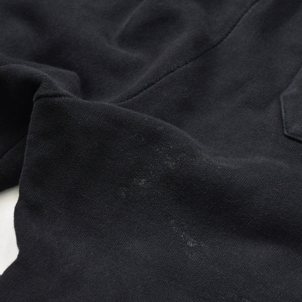 極美品 CHROME HEARTS クロムハーツ SAILIN Y NOT SWEAT PANTS トリプルクロス セメタリークロス スクロールラベル Mサイズ ブラック 中古 4a008133