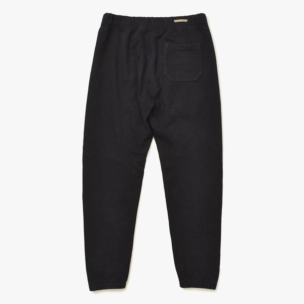 極美品 CHROME HEARTS クロムハーツ SAILIN Y NOT SWEAT PANTS トリプルクロス セメタリークロス スクロールラベル Mサイズ ブラック 中古 4a008133