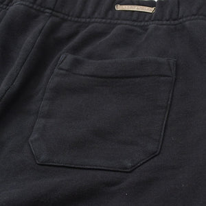 極美品 CHROME HEARTS クロムハーツ SAILIN Y NOT SWEAT PANTS トリプルクロス セメタリークロス スクロールラベル Mサイズ ブラック 中古 4a008133