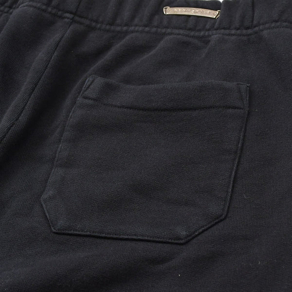 極美品 CHROME HEARTS クロムハーツ SAILIN Y NOT SWEAT PANTS トリプルクロス セメタリークロス スクロールラベル Mサイズ ブラック 中古 4a008133
