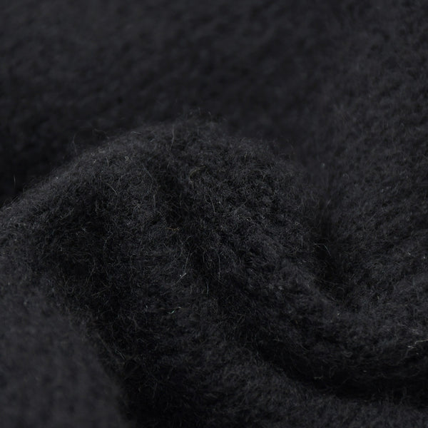 RICK OWENS リックオウエンス カラー切替ハイネックロングニット RR16F6610-MY MASTODON Sサイズ ブラック バニラ 2016AW ウール 美品 中古 4a008154