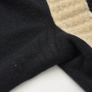 RICK OWENS リックオウエンス カラー切替ハイネックロングニット RR16F6610-MY MASTODON Sサイズ ブラック バニラ 2016AW ウール 美品 中古 4a008154
