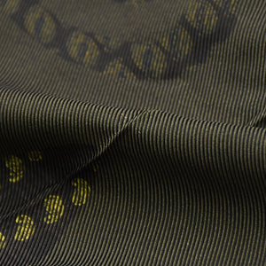 極美品 ETRO エトロ スラックスパンツ ペイズリー柄 161-1W117-4112 イタリア製 レーヨン シルク カーキ サイズ52 中古 4a008155