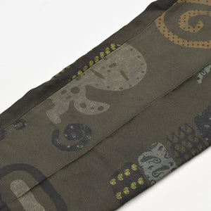 極美品 ETRO エトロ スラックスパンツ ペイズリー柄 161-1W117-4112 イタリア製 レーヨン シルク カーキ サイズ52 中古 4a008155