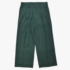 Excellent condition ETRO paisley pattern slacks pants U18 1W512 4192 Wool Acetate Rayon Green Size 52 Used 4a008156