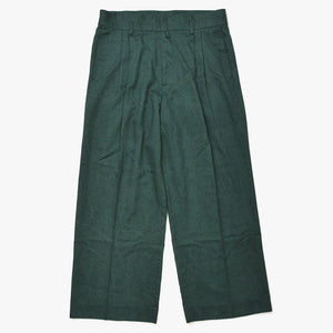 Excellent condition ETRO paisley pattern slacks pants U18 1W512 4192 Wool Acetate Rayon Green Size 52 Used 4a008156