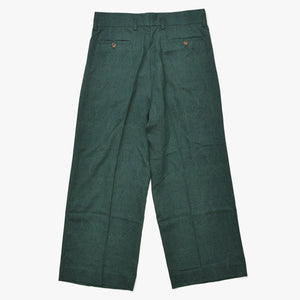 Excellent condition ETRO paisley pattern slacks pants U18 1W512 4192 Wool Acetate Rayon Green Size 52 Used 4a008156