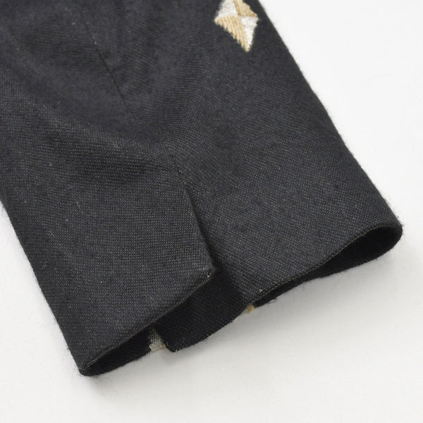 極美品 ETRO ロングコート コート 122-1085N-5086 ブラック グレー ベージュ Fall 2012 中古 4a008158