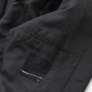 Like new LAD MUSICIAN Suit setup 2214-304/2214-550 44/46 size Black wool gabardine Used 4a008159