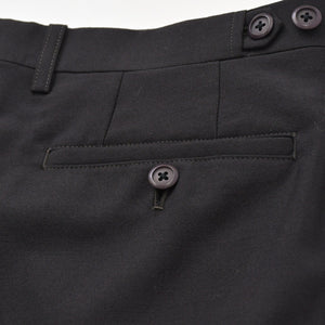 Like new LAD MUSICIAN Suit setup 2214-304/2214-550 44/46 size Black wool gabardine Used 4a008159