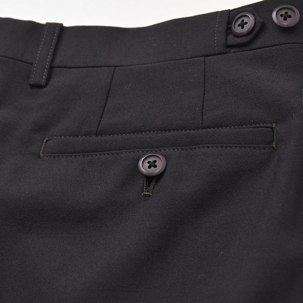 Like new LAD MUSICIAN Suit setup 2214-304/2214-550 44/46 size Black wool gabardine Used 4a008159