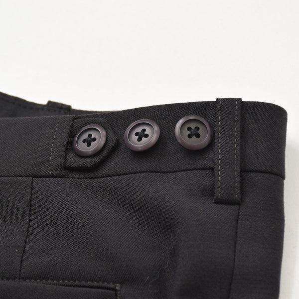 Like new LAD MUSICIAN Suit setup 2214-304/2214-550 44/46 size Black wool gabardine Used 4a008159