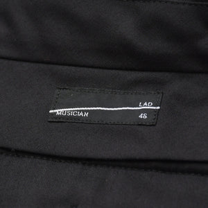 Like new LAD MUSICIAN Suit setup 2214-304/2214-550 44/46 size Black wool gabardine Used 4a008159