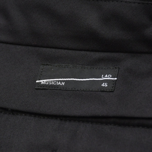 Like new LAD MUSICIAN Suit setup 2214-304/2214-550 44/46 size Black wool gabardine Used 4a008159