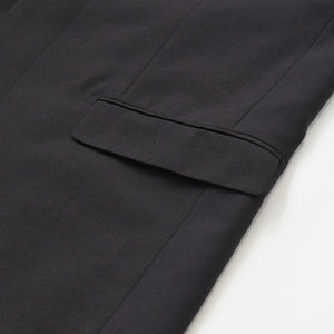 Like new LAD MUSICIAN Suit setup 2214-304/2214-550 44/46 size Black wool gabardine Used 4a008159