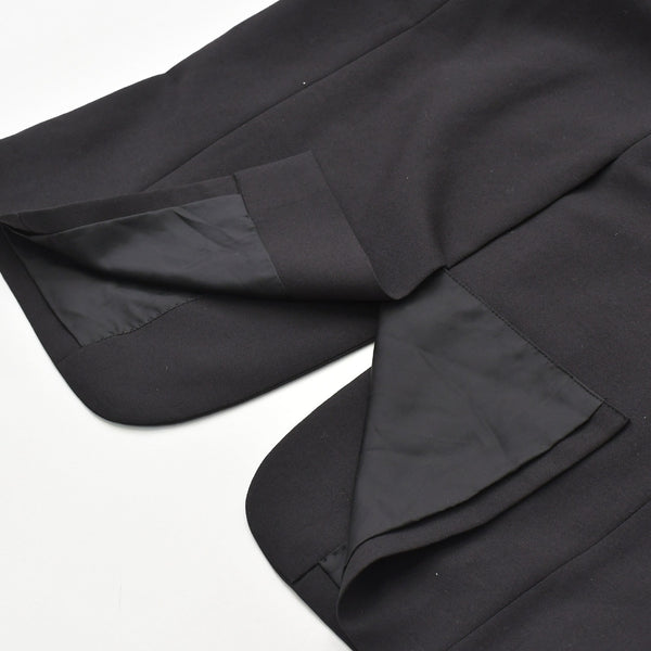 Like new LAD MUSICIAN Suit setup 2214-304/2214-550 44/46 size Black wool gabardine Used 4a008159