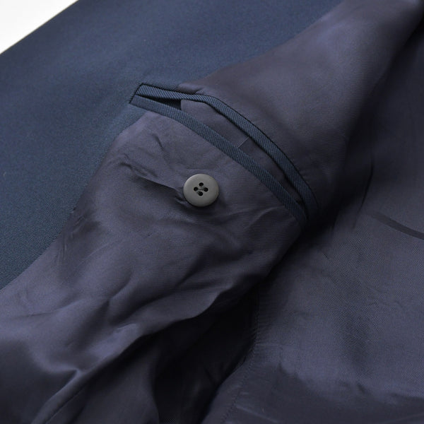 極美品 Acne Studios アクネストゥディオス セットアップ スーツ サイズ44 FN-MN-SUIT000006 ボトムス サイズ46 FN-MN-TROU000003 ネイビー 中古 4a008160