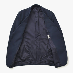 極美品 Acne Studios アクネストゥディオス セットアップ スーツ サイズ44 FN-MN-SUIT000006 ボトムス サイズ46 FN-MN-TROU000003 ネイビー 中古 4a008160