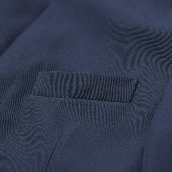 極美品 Acne Studios アクネストゥディオス セットアップ スーツ サイズ44 FN-MN-SUIT000006 ボトムス サイズ46 FN-MN-TROU000003 ネイビー 中古 4a008160