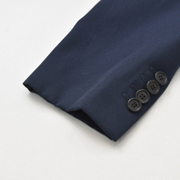 極美品 Acne Studios アクネストゥディオス セットアップ スーツ サイズ44 FN-MN-SUIT000006 ボトムス サイズ46 FN-MN-TROU000003 ネイビー 中古 4a008160
