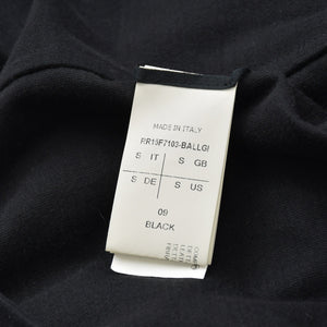 Very good condition RICK OWENS Vest RR15F7103 Made in Italy Cotton Black Silver hardware Size S Used 4a008161