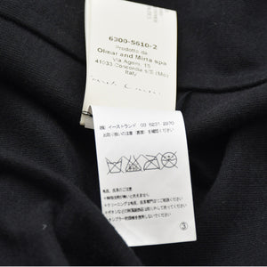 Very good condition RICK OWENS Vest RR15F7103 Made in Italy Cotton Black Silver hardware Size S Used 4a008161