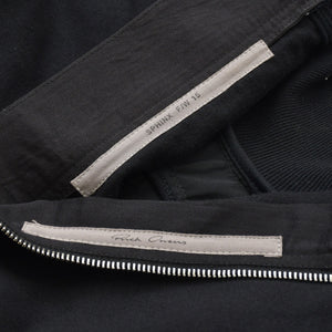 Very good condition RICK OWENS Vest RR15F7103 Made in Italy Cotton Black Silver hardware Size S Used 4a008161
