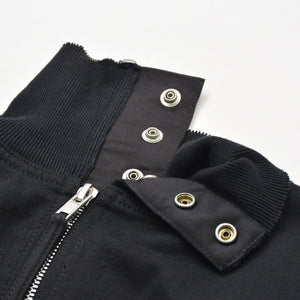 Very good condition RICK OWENS Vest RR15F7103 Made in Italy Cotton Black Silver hardware Size S Used 4a008161