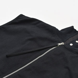 Very good condition RICK OWENS Vest RR15F7103 Made in Italy Cotton Black Silver hardware Size S Used 4a008161