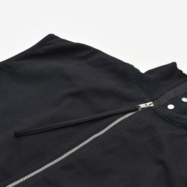 Very good condition RICK OWENS Vest RR15F7103 Made in Italy Cotton Black Silver hardware Size S Used 4a008161