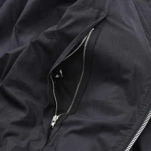 Very Good Condition Rick Owens Leather Jacket Zip Jacket Jacket Black Silver Hardware Used 4a008162