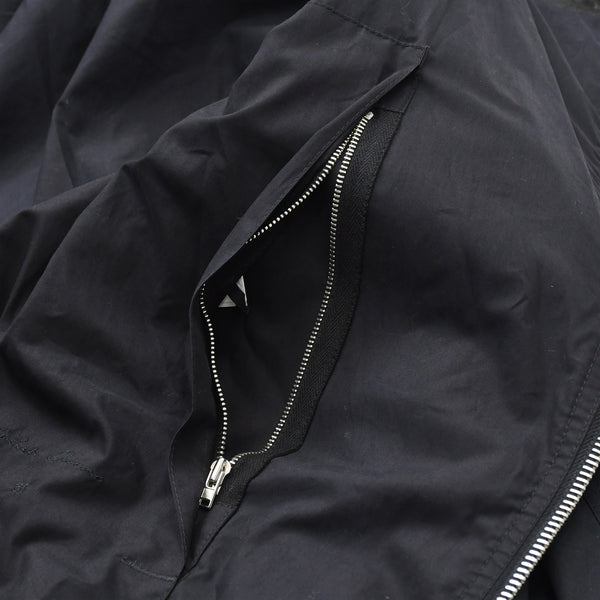 Very Good Condition Rick Owens Leather Jacket Zip Jacket Jacket Black Silver Hardware Used 4a008162