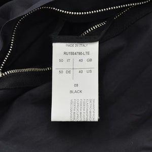 Very Good Condition Rick Owens Leather Jacket Zip Jacket Jacket Black Silver Hardware Used 4a008162