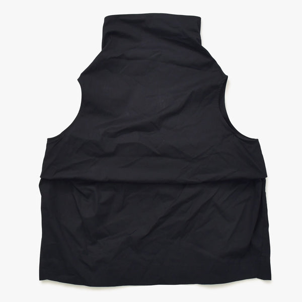 Very Good Condition RICK OWENS PELICAN TOP Pelican Top Sleeveless Tops Vest SS17 DIRGE Period Black Size M Used 4a008164