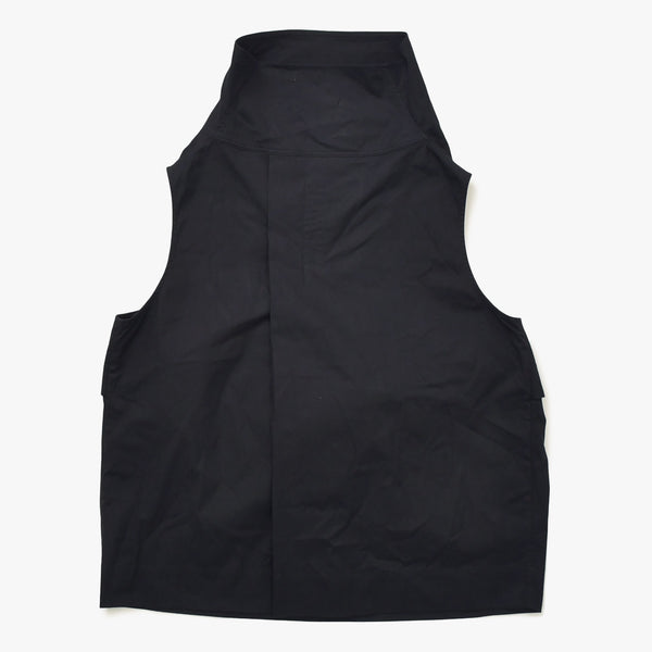 Very Good Condition RICK OWENS PELICAN TOP Pelican Top Sleeveless Tops Vest SS17 DIRGE Period Black Size M Used 4a008164
