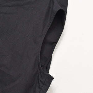 Very Good Condition RICK OWENS PELICAN TOP Pelican Top Sleeveless Tops Vest SS17 DIRGE Period Black Size M Used 4a008164